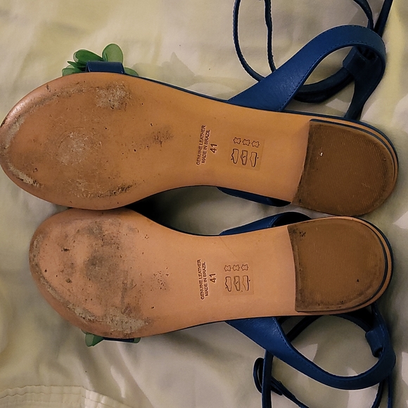 Blue and Green Sandals - Picture 5 of 7